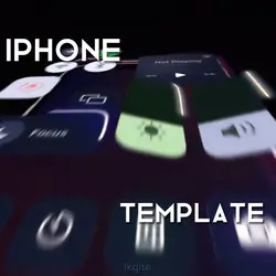 iPhone template 