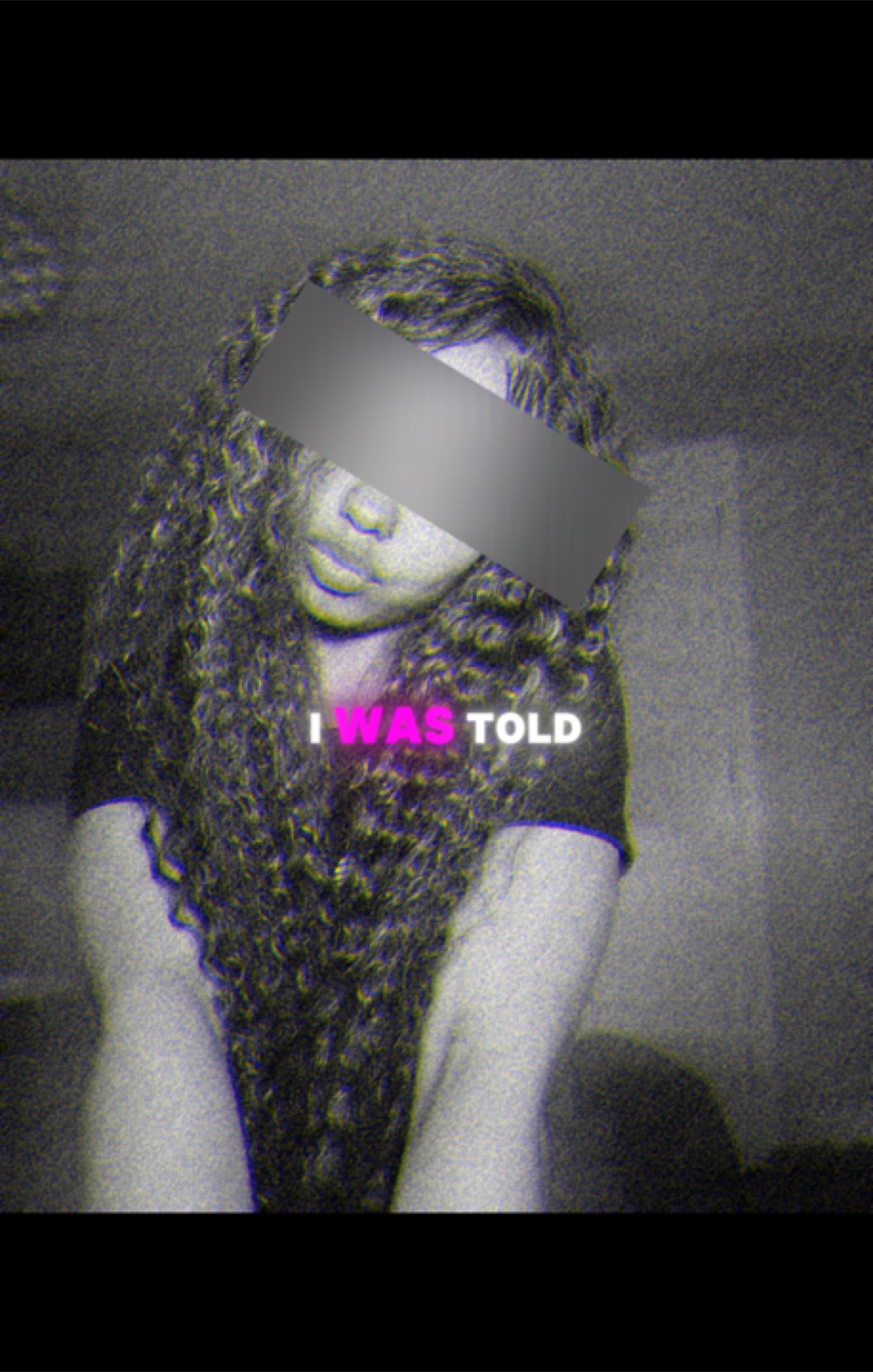 my names blurry face