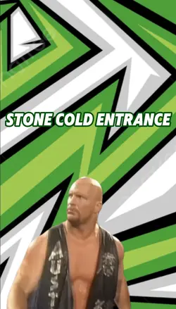 Stone cold entrance