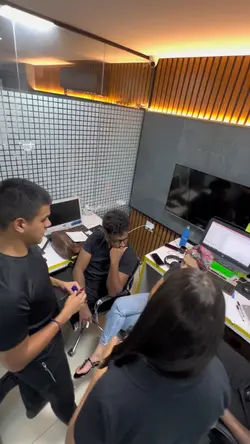 Reunião de empresa. 