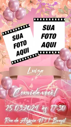 Convite de Aniversár