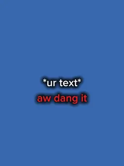 aw dang it