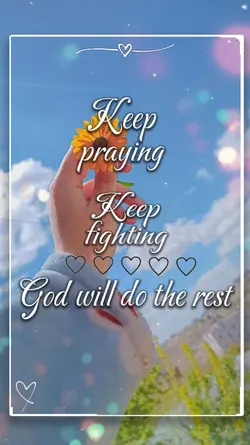 KEEP PRAYING