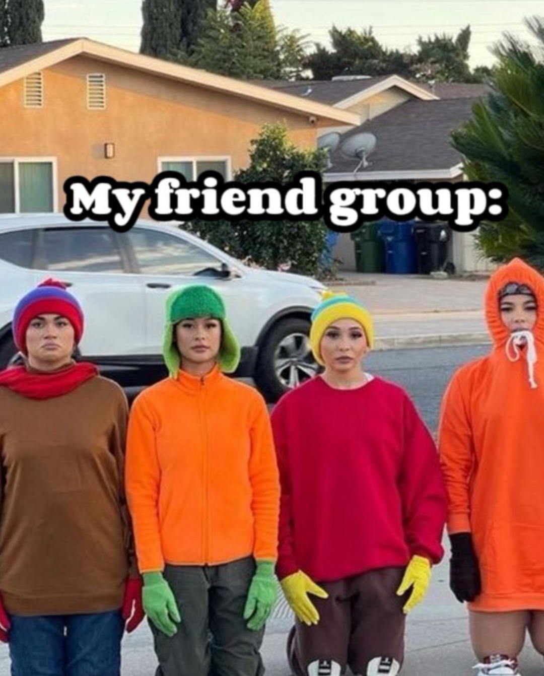 Edição de grupo de amigos