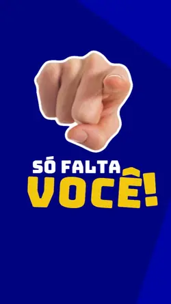 só falta você!