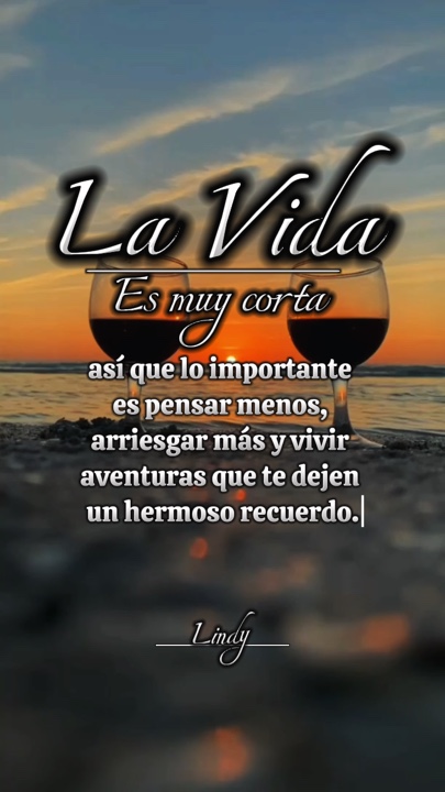 La vida es corta