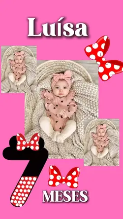 mesversario menina 