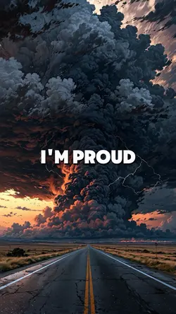 I’m proud of you