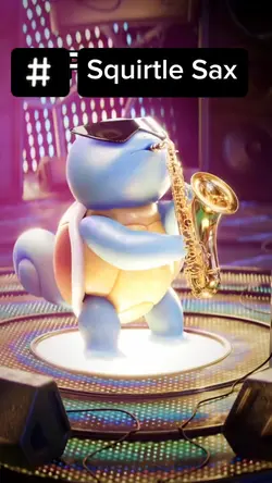 Squirtle Sax Guy