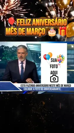 Aniversário março 