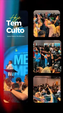 Convite Culto ❤️🔥