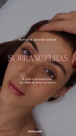 Sobrancelhas design 
