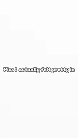 Felt pretty in ❤️