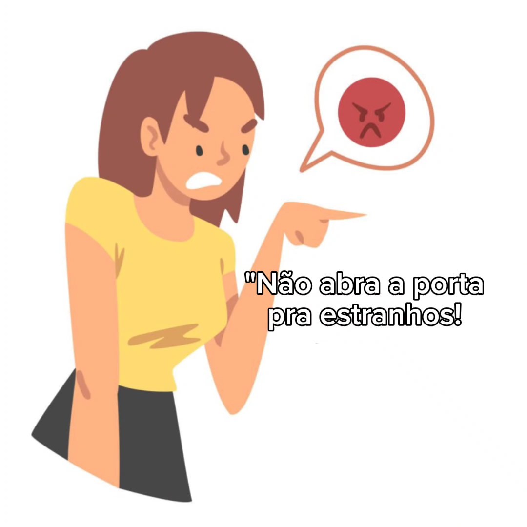não abra a porta