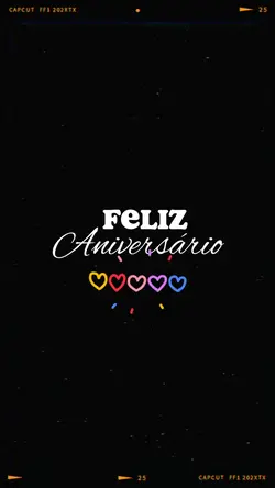 feliz seu dia! ❤️🎂✨