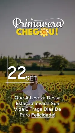 Primavera Chegou 