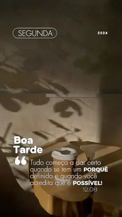 Boa tarde, Segunda