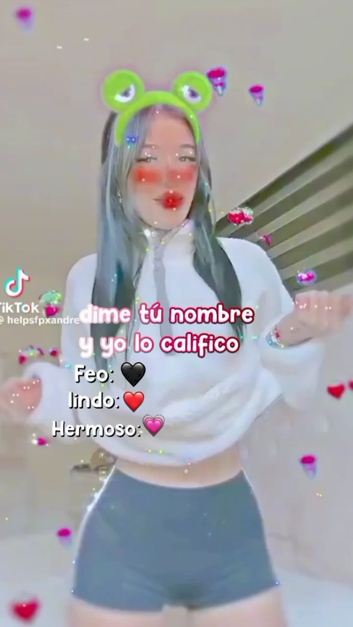 quiero saber tu nomb