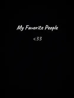 My Favorite People