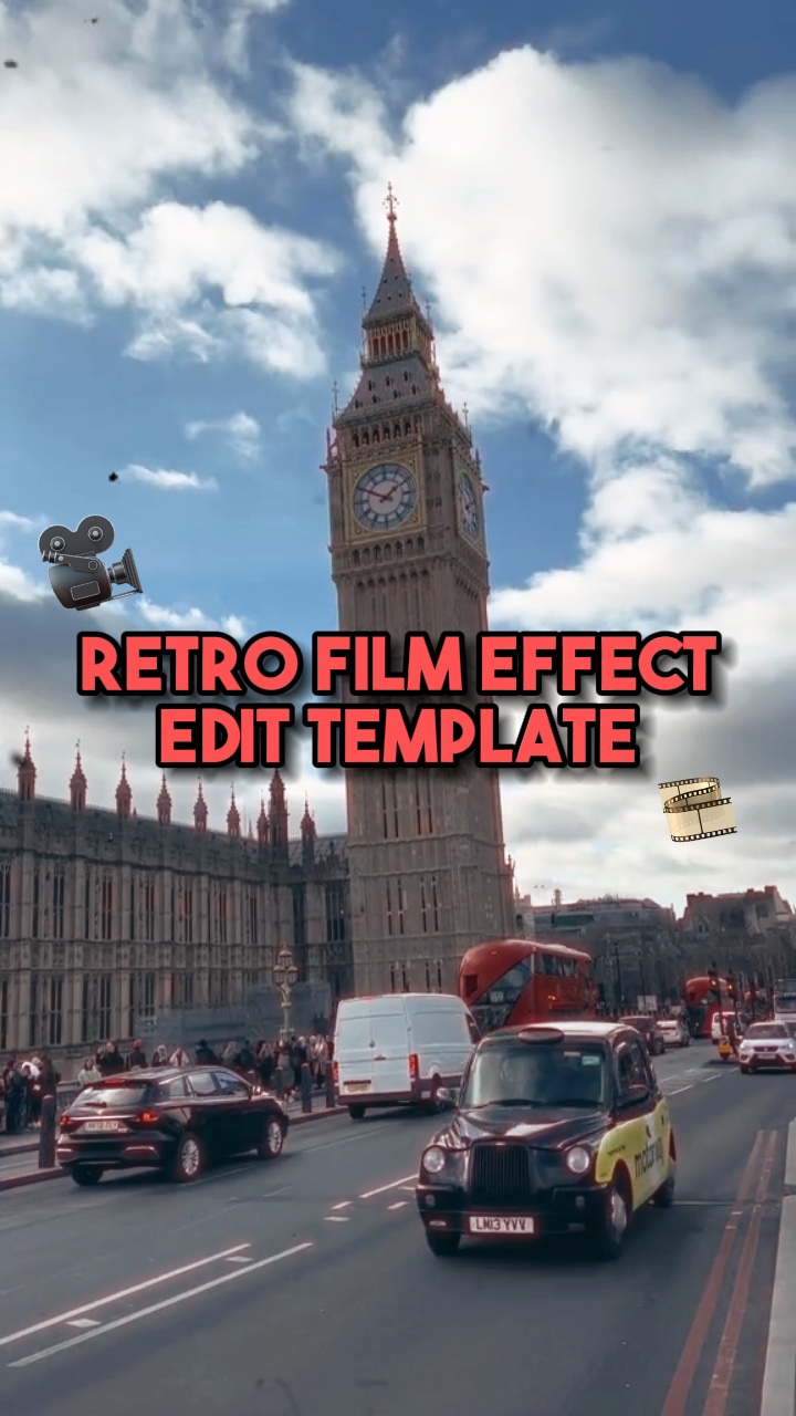 Edición de película retro🥶