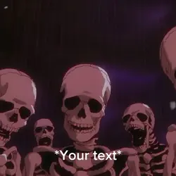 Skeleton meme