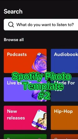 Spotify template