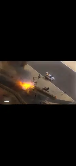 RomainGrosjean Crash