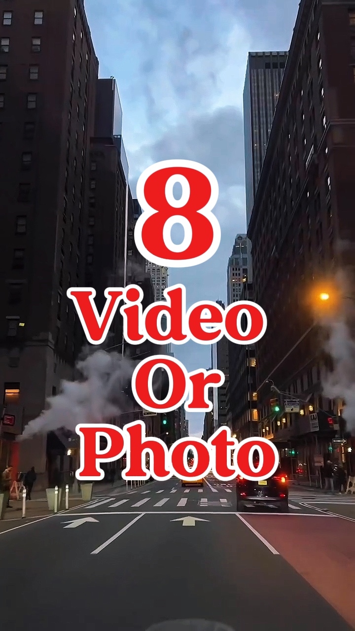 8 videos o fotos 