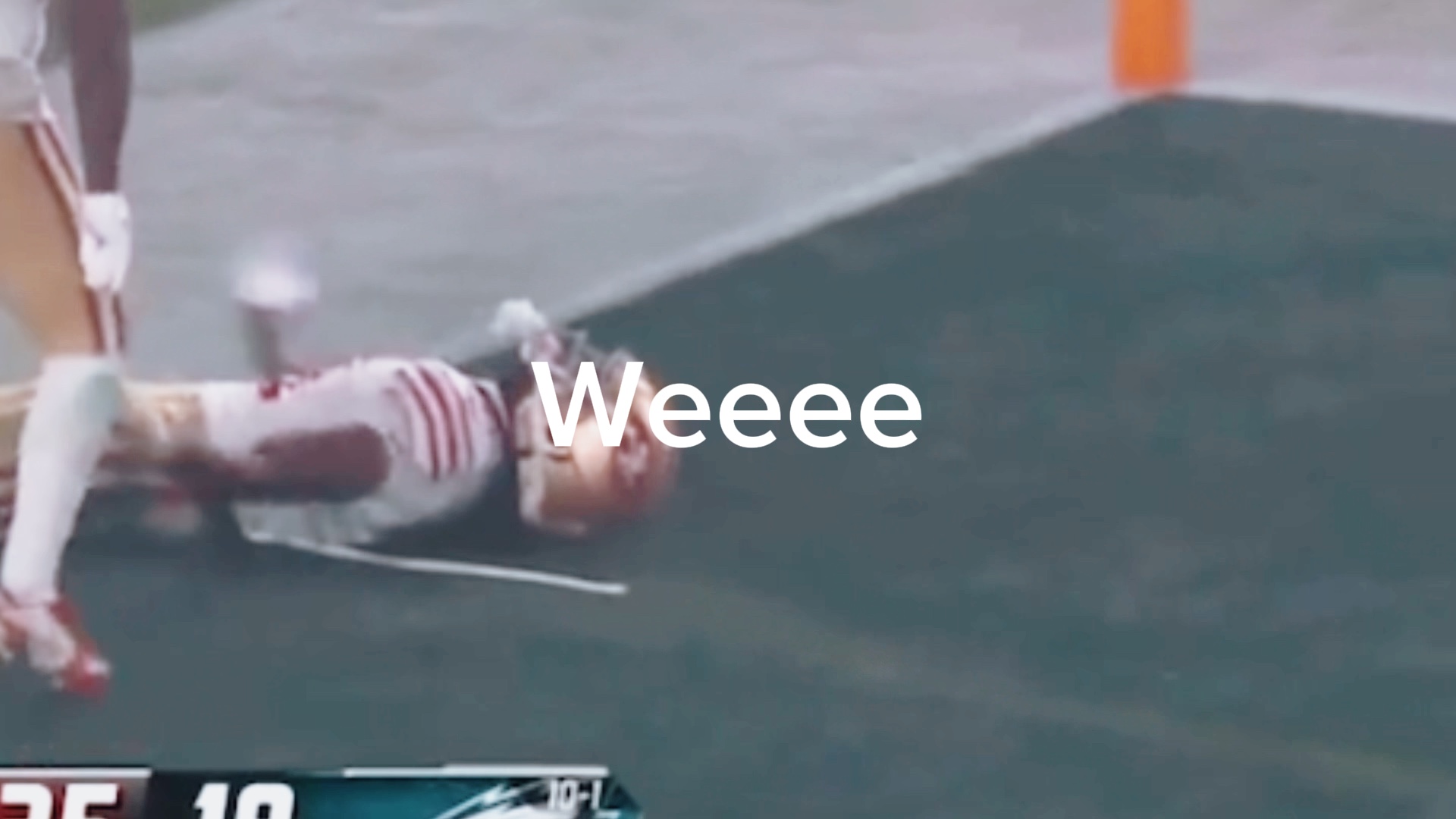 Wee 49ers vs eagles 