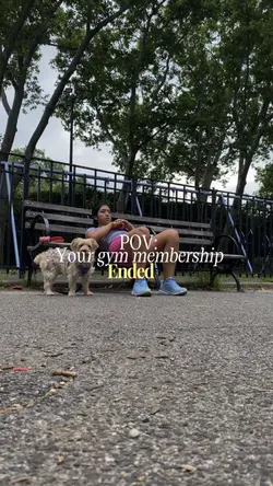 Gym membership ended