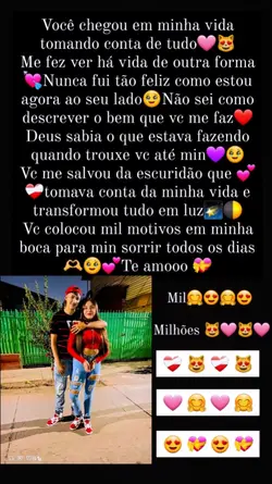 Te amo imensamente 