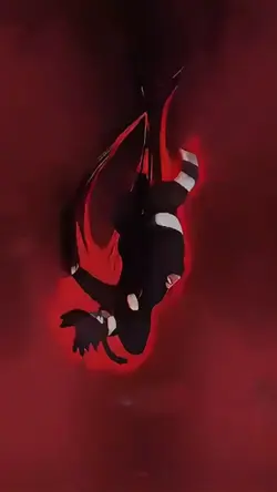 Sharingan power. 
