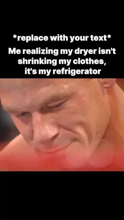 John Cena realizing