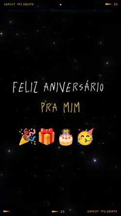 Meu aniversário 