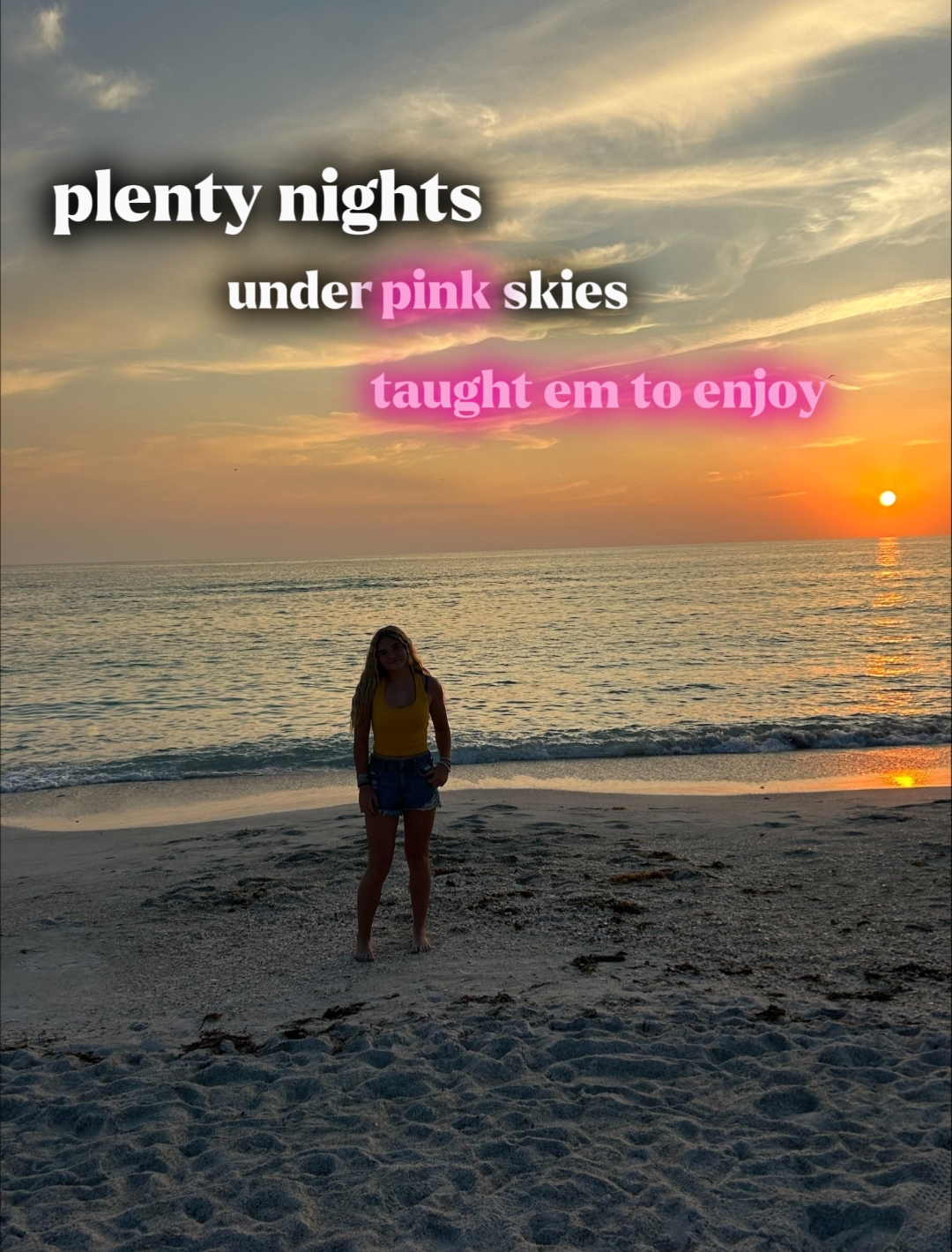 pink skies 