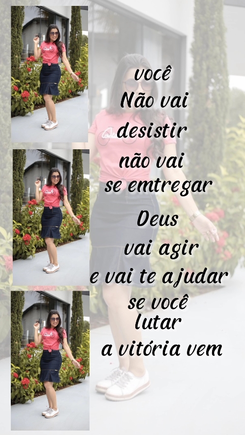 você não vai desisti
