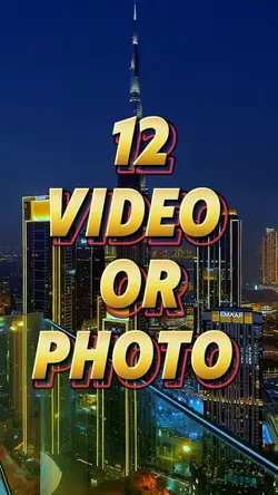 12 video or photo 