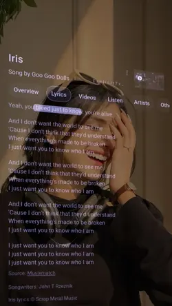 Iris Goo Goo Dolls