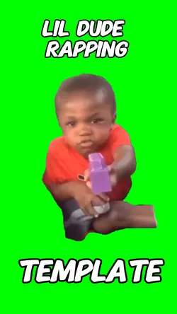 Lil dude rapping 