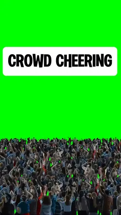 CROWD CHEERING