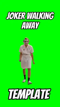Joker Walking Awa