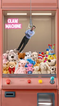 claw machine funny