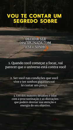 Tópicos sonhos