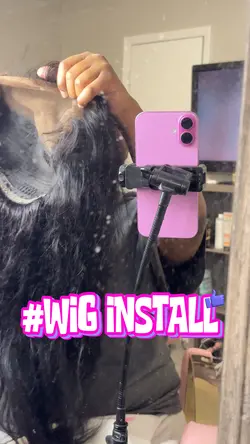 Wig install 😍🔥