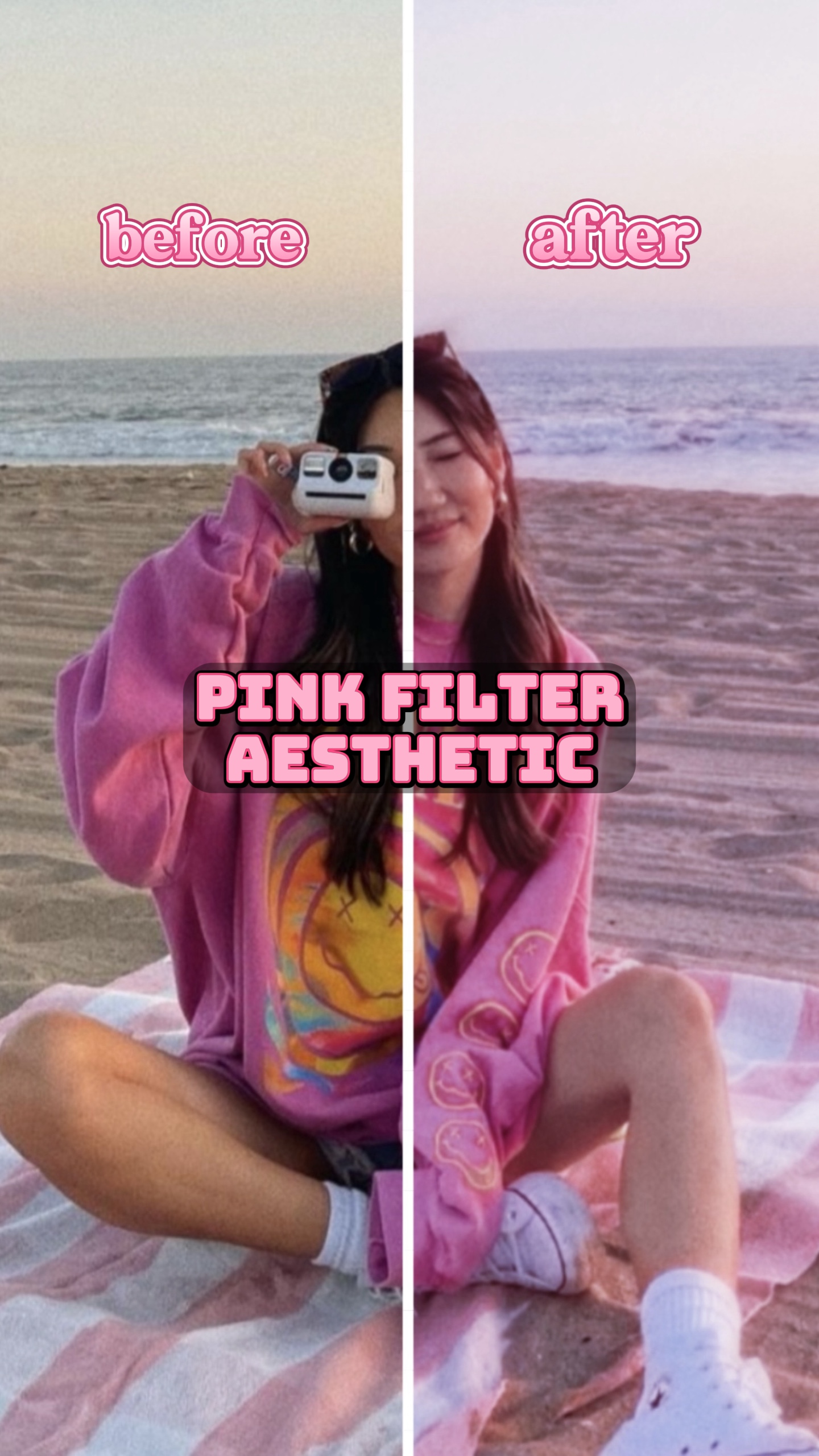 Filtro rosa 🎀🌸