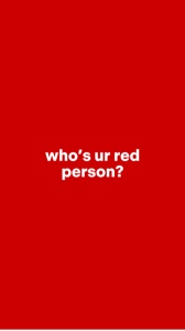 Persona roja ❤️. 