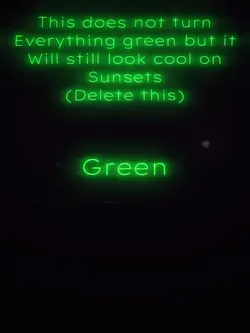Green aesthetic 