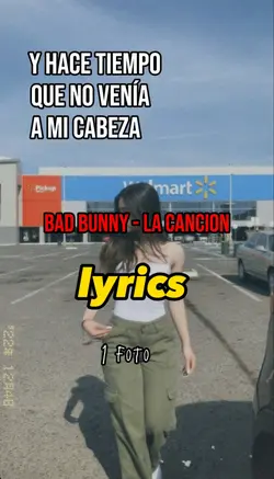 la canción bad bunny