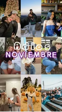 Adios noviembre 