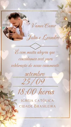 convite casamento 